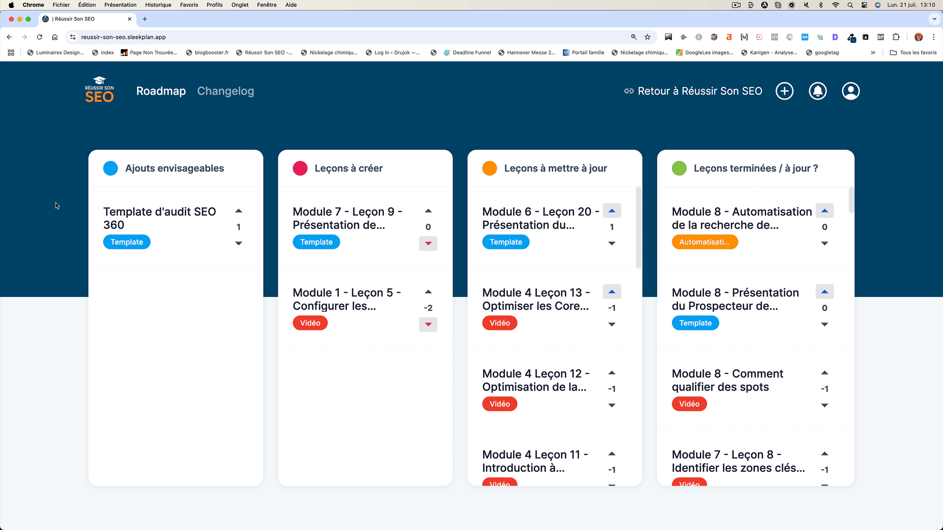 presentation roadmap interactive
